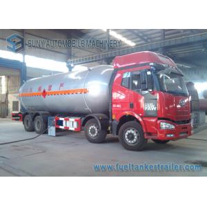 China 8 x 4 4 Axles Bobtail Liquid Propane Gas / LPG Tank Trailer Truck 15 Ton supplier