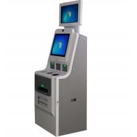 17inch Touch Screen Self Service Kiosk Bank Terminal With Cash Deposit