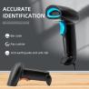 160mm*66mm*90mm U11-C Wired Barcode Scanner 1D Handfree USB Interface with Base Stand