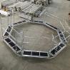 China Aluminum Alloy Mobile Scaffold Tower 200kg/sqm With Disc-Lock Pin Lock Circular Structures wholesale