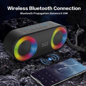 Mini IP67 Waterproof Speaker , 5W Bluetooth Speaker ABS Silicone Material