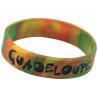 Silicone Bracelet mixed colors, Silicone Wristband with Camouflage Color