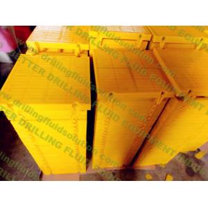 Polyurethane Screen Panel Shale Shaker Screens Yellow Red Green Blue Color for different working temperature