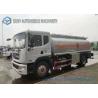 China 12m3 Stainless Steel Tanker Trailers , Small Fuel Tanker Truck 80 Km/H Max Speed wholesale