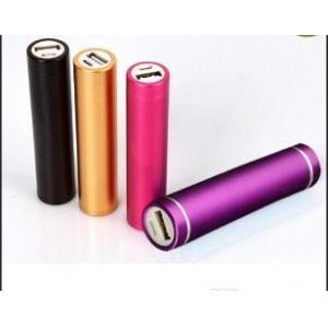 Metal Cylinder Power Bank 2600mah Powerbank External Battery For iphone 6 plus 6 samsung G