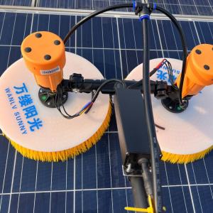 Outlet PV Cells System for European Standard Electric Rotary Brush Cleaning Solar Panel