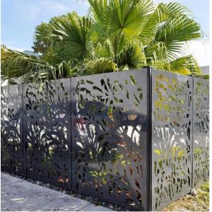 China Decorative Laser Cut Metal Fencing Panels Outdoor Privacy Screen supplier