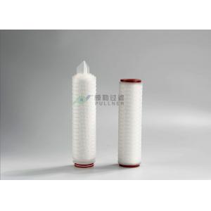 Outside 68.5mm Pleated Filter Cartridge 10" 20" 30" 40" Flow Rate 1.2m³/H/10"