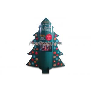 China Christmas Tree Shaped Auto Pop Up Merchandising Shelf supplier