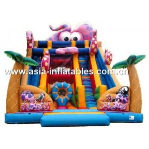 Outdoor Inflatable Slide In Octopus Style For Children Sports Games