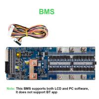 China Seplos Battery Management System ABMS 16S 48V 200A RS 485 LCD CAN In House Solar on sale
