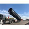 Customized 3axle Heavy Duty Dump Trailer for 60t Load Capacity Van-type Performance