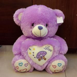 Stuffed Plush Teddy Bear Toys Purple Teddy Bear