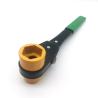 China Hot Sale USA Lineman Wrench Tool Bolt-through Two-sized Socket Wrench with Soft Grip Handle wholesale