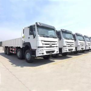 Fence Truck Body Type Used Cargo Trucks Sinotruk Howo Fence Cargo Lorry Truck With Full Cargo Trailer