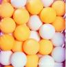 China 3 Star Ping Pong Balls ABS White Orange 40MM Packing wholesale