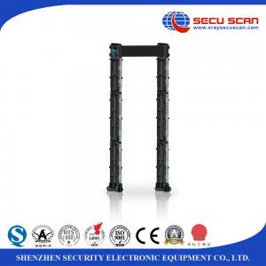 China 8 16 24 Zones Door Frame Metal Detector Gate Movable High Performance supplier