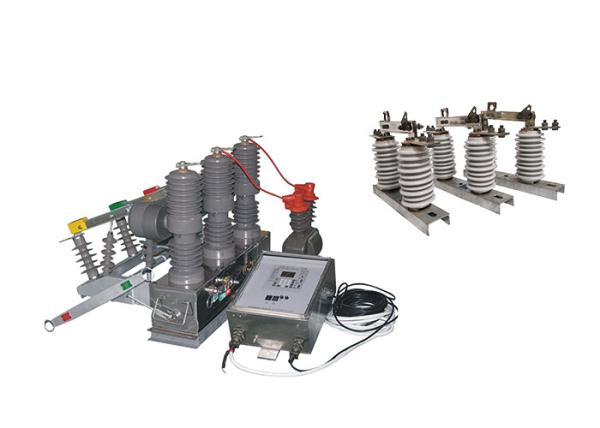 Outdoor Distribution HV Pole Mounted Circuit Breaker With Controller Of Smart System Matching With Outdoor Hookstick