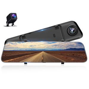 China Came completa do traço do FCC 1080p HD do espelho DVR da segurança construída no sensor de G supplier