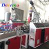 China High Productivity PVC Cable Trunking Extruder Production Line With Hole Punching Machine wholesale