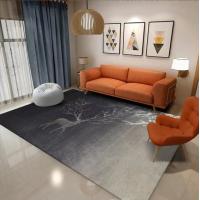 China Crystal Velvet Sofa Bedroom And Living Room Floor Carpets Simple Light Luxury Deer Head on sale