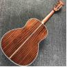 OEM custom guitar, OOO42 body shape, Acoustic Guitar,solid Spruce top, real abalone binding and ebony fingerboard