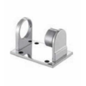 Supports de base pour poteau tubulaire rond SS304 | Raccords de montage de balustrade en acier inoxydable pour l'installation de mains courantes et de garde-corps