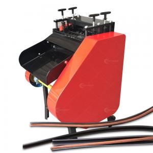 China 280KG Capacity Copper Cable Peeling Machine Separate Copper from Rubber/Plastic Casings supplier
