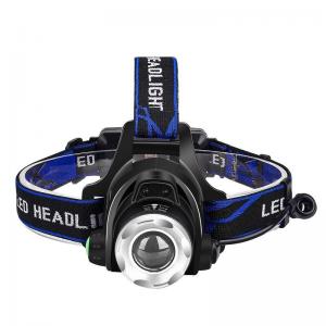 China Outdoor LED Head Light Frontale Bright Chargeable Induction Zoom Head Torch Light supplier
