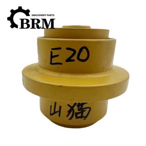 Yellow Excavator Track Roller Mini Digger Track Rollers For Mini Excavator Parts