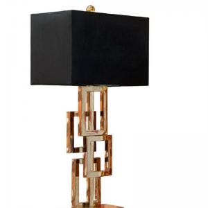 China Postmodern Simple Luxurious Craft Table Lamp Creative nordic bedside table lamp(WH-MTB-46) supplier