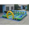 Inflatable race course sport game colourful Inflatable playing field for