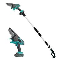 China 450w Mini Cordless 8 Inch Garden Electric Chainsaw Extendable Long Reach Tree Pruner on sale