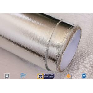 China Fire Resistant Waterproof Silver Aluminium Foil Fiberglass Laminate supplier