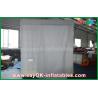 Cabina inflable portátil arqueada blanca Shell 4 x 2,4 los x 2.4m ROHS de la foto del estudio inflable de la foto