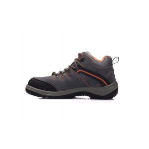 China Sude Leather Lightweight Trainer Safety Shoes Antistatic With Steel Toe Cap supplier