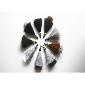 Handmade Leather Natural Horse Hair Tassel Decoration Horsehair Tassel