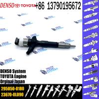 China original 2KD fuel injector 295050-0520 23670-0L090 236700L090 295050-0460 for brand new injector 23670-30400 295050-0180 on sale