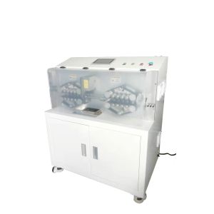 Machine de dépouillement entraînée par un moteur électrique de coupe de fil avec l'écran tactile