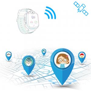 2G Real Time Personal Gps Tracker , Kids GPS Tracker Watch 400Mah Battery Capacity