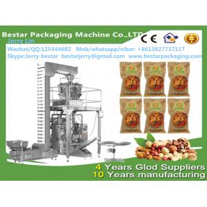 China Nut Packaging Machine Bestar packaging multi heads weigher automatic cashew nut packing machine Bestar packaging supplier