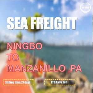 China DDU DAP International Sea Freight From Ningbo To Manzanillo Panama supplier