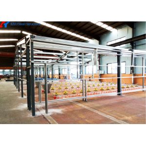 China Convenient Assembly Automatic Chicken Feeder System , Broiler  Chicken Drinking System wholesale