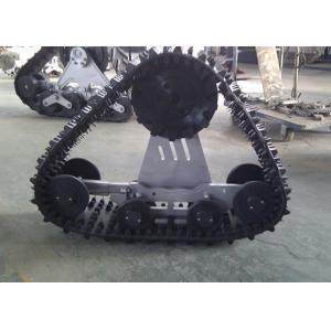 China High Running Speed Auto Track System 800mm Length With Low Ground Pressure supplier