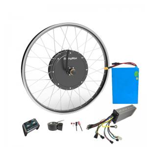 72v 3000w E Bike Rear Motor Kit , City Electric Bike Hub Motor Kit