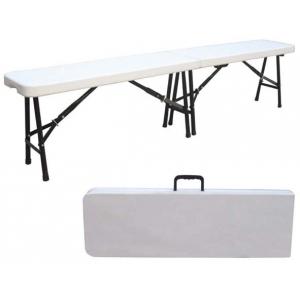 6ft folding in half bench/portable foldable bench 6' Folding Portable Plastic Indoor/outdoor Picnic Party dining bench