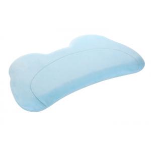 China Soft Portable Baby Memory Foam Pillow Anti-Mite White / Blue / Pink Color supplier