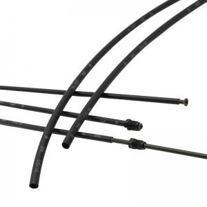 6mm 2X Black Dual Wall Adhesive Heat Shrink Tubing For Automotive Oil Pipe Protection