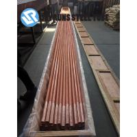 China Heat Exchanger Copper Finned Tubes Seamless ASTM Standard on sale