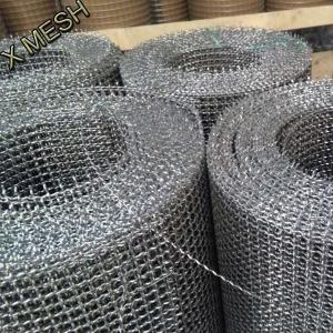 Durable Fine Rust Resisting Galvanized Crimped Wire Mesh